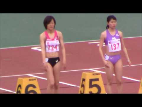 第65回大阪学生陸上競技選手権大会　女子100ｍH決勝