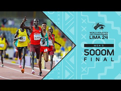 Alamisi kicks to Kenyan 5000m glory 💥 | World Athletics U20 Championships Lima 24