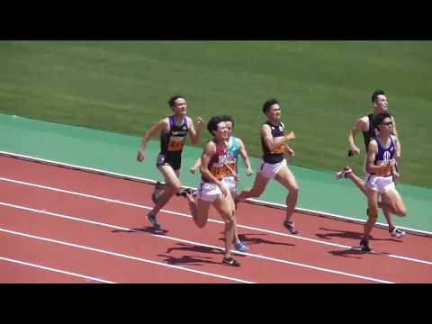 関東インカレ 男子1部800ｍ予選3組 林貴裕(順大) 2019.5.25