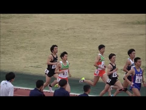 関東私学六大学対抗陸上2019 男子1500m