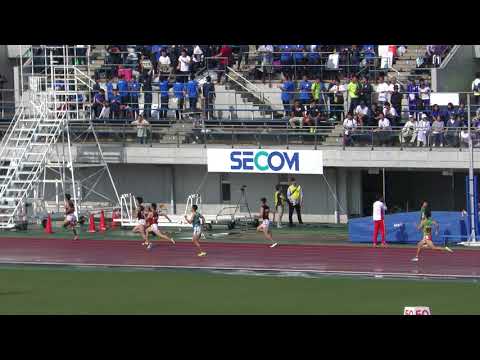 2018 関東インカレ陸上 男子1部 400m 予選4組