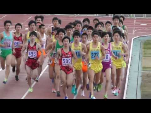 松戸市陸上記録会 5000ｍ8組 2016.12.23