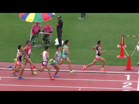 H30　南関東　男子5000m決勝　大会新記録　石井一希（八千代松陰/千葉）