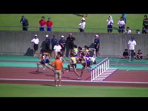 2017静岡ジュニアオリンピックA女子100ｍYH決勝
