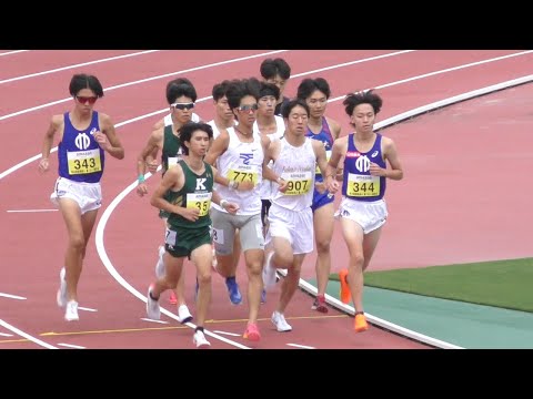 決勝 男子1500ｍ 関東学生新人陸上2024