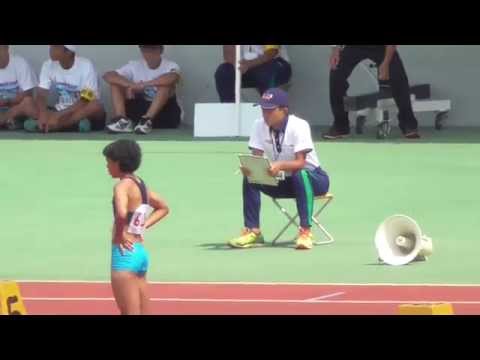 2015 関東選手権 陸上 女子 Women&#039;s 200m 準決勝2組 Semi Final 2