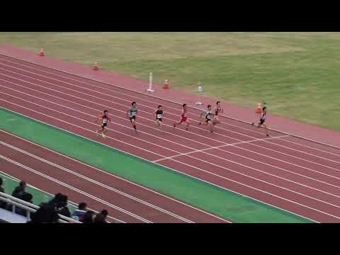 2018 第1回県記録会 高校一般男子100m5組