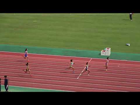 高女200m 決勝　2017高校新人中部ブロック予選