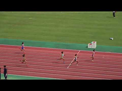 高女200m 決勝　2017高校新人中部ブロック予選