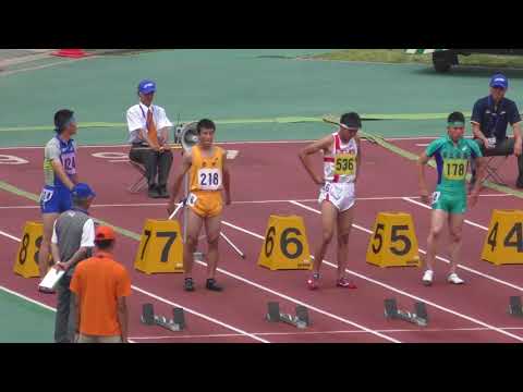 H30　千葉県高校総体　男子100m　準決勝3組