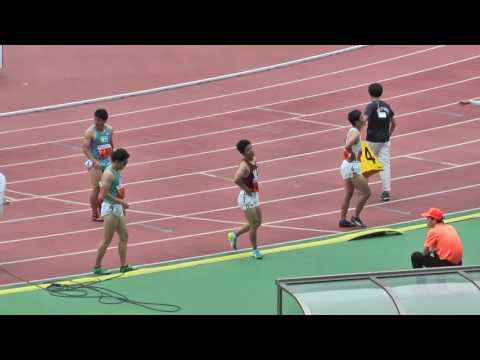 H29　関カレ　男子1部400m　予選2組