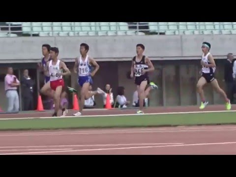 第60回関西実業団陸上競技選手権大会　男子招待中学3000ｍ決勝