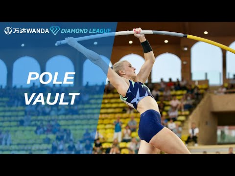 Katie Nageotte claims her second Wanda Diamond League win of 2021 in the Monaco pole vault