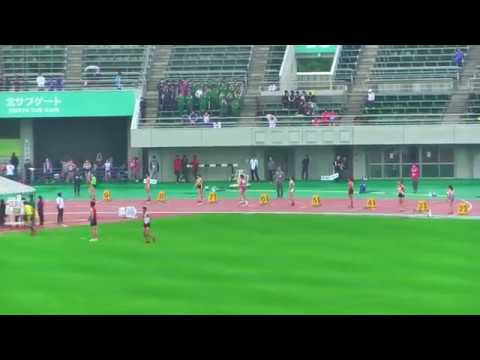 H30年度 学校総合 埼玉県大会 女子200m 準決勝2組