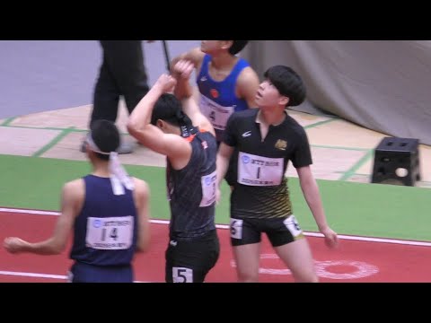 決勝 U16男子60ｍ 日本室内陸上2025