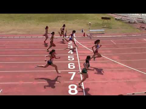 2018梅村競技会① 女子100m 1～16