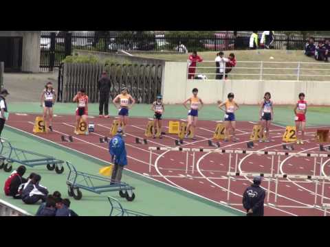 2017 茨城県高校総体陸上 女子100mH決勝