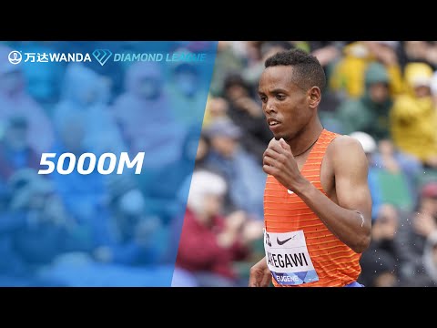 Berihu Aregawi sets new Prefontaine Classic 5000m record - Wanda Diamond League
