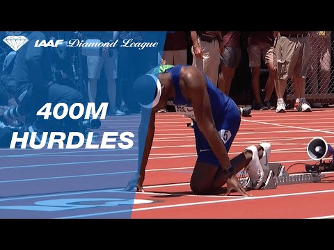 Rai Benjamin posts the 8th fastest 400m Hurdles time ever in Stanford - IAAF Diamond League 2019