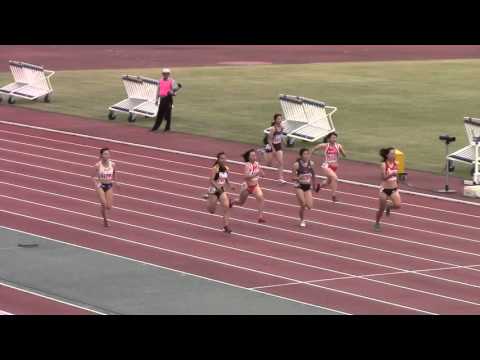 2015 東海学生秋季陸上 女子100m 予選3