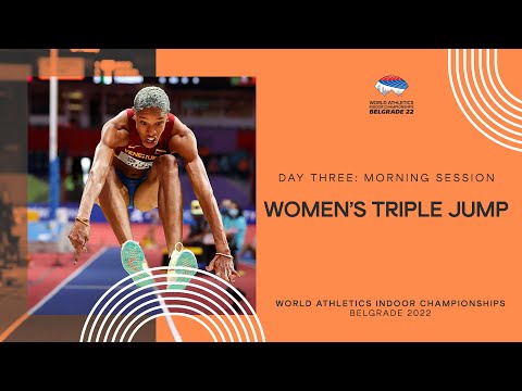 15.74m! WORLD TRIPLE JUMP RECORD FOR ROJAS | World Indoor Championships Belgrade 22
