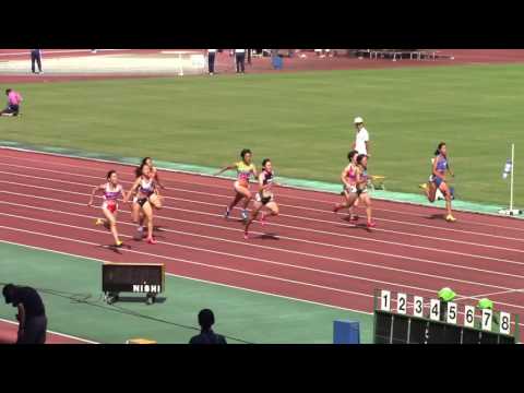 2016 日本インカレ陸上 女子100m予選5