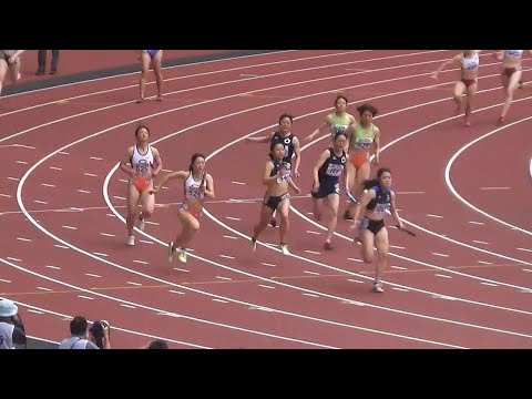 予選 女子リレー 4x100m 関東インカレ陸上2022