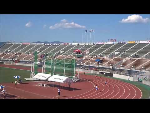 4×400mリレー男子　予選1組目　～愛媛県高校総体2017・陸上競技～