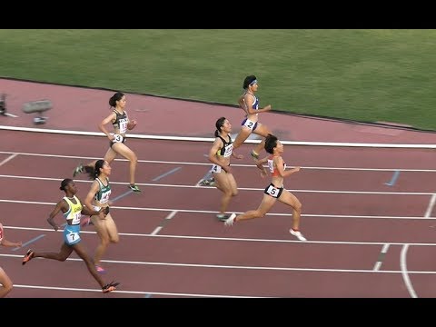 少年女子B 100m決勝 ★茨城国体陸上 2019.10