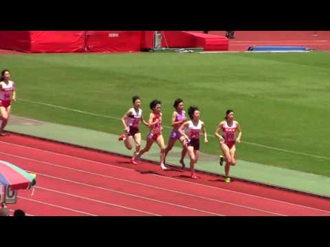 2016 西日本学生陸上 女子800m予選7