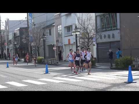 2023.1.15 岡崎市民駅伝 伝馬通　鈴木金物交差点付近