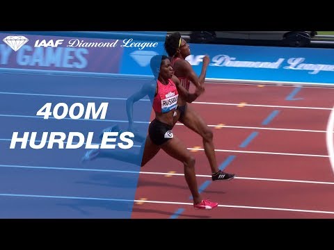 Shamier Little 53.95 Wins Women&#039;s 400m Hurdles - IAAF Diamond League London 2018
