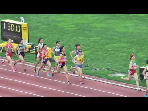 H29　千葉県高校総体　女子1500m　予選4組