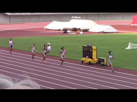2016 岡山インターハイ陸上 女子4×400mR予選8