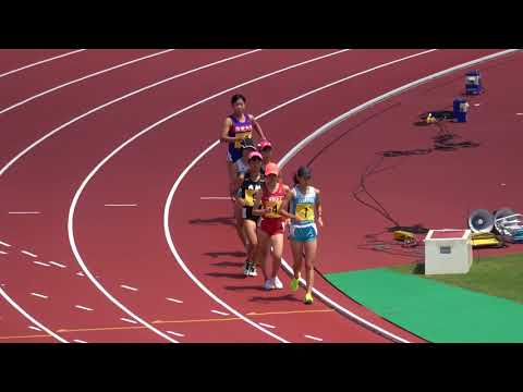 2018 0817 第73回九州陸上選手権大会 一般女子5000mW決勝