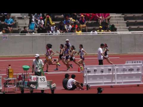 20170520群馬県高校総体陸上女子800m準決勝2組