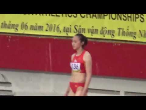 High jump women final - Asian Junior 2016