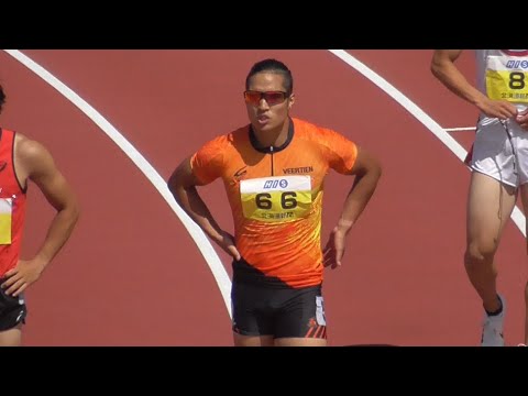 GP男子100m予選　南部記念陸上2022