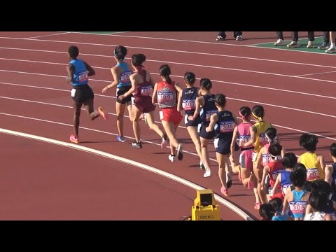 TR1-2組 西日本ジュニア 女子3000m 織田記念陸上2025