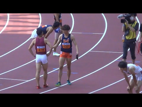 2部,1部 予選・決勝 男子400mH 関東インカレ陸上2022