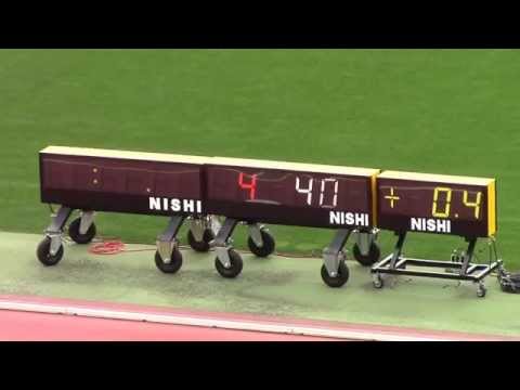 2015日本学生個人陸上 男子100m 決勝