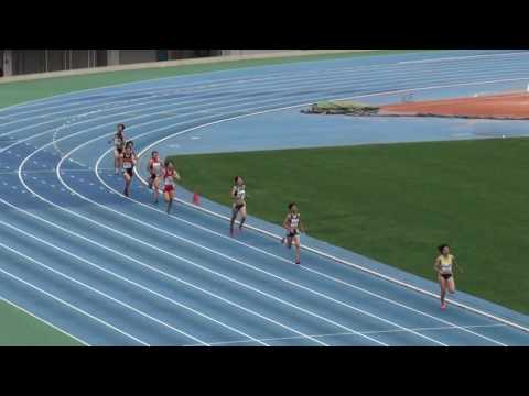 2016 北関東高校総体陸上 女子マイル予選2組