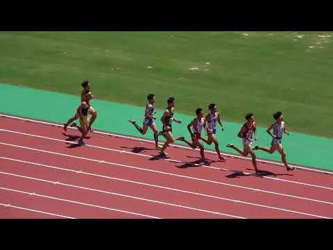 2018 0818 第73回九州陸上選手権大会 一般男子800m予選2組