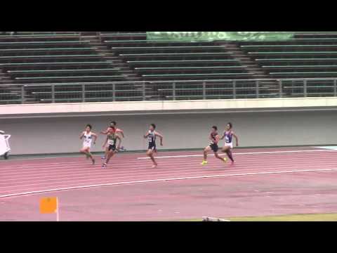 2015 東海学生秋季陸上 男子200m 予選4