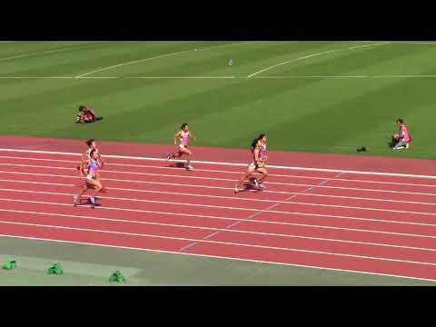 2019日本インカレ陸上 女子200m 予選1～6