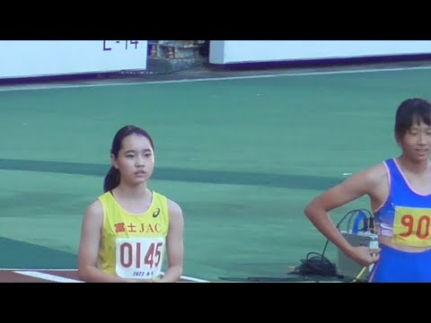 決勝 部門C女子100m決勝 エコパトラックゲームズ2022