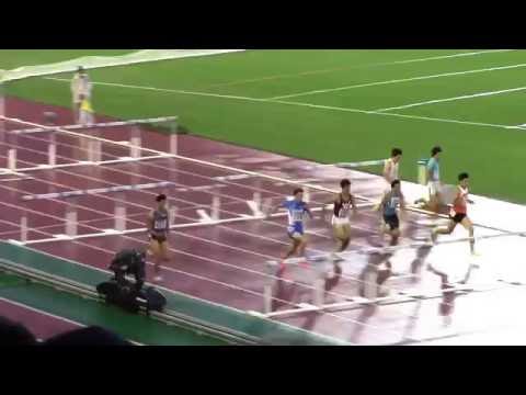 2016 日本選手権陸上 男子110mH準決勝1