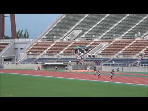 男子400m（四種競技）2組、1着：中上遥矢（城西中）54秒30　～第69回愛媛県中学校総合体育大会・陸上～