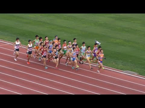 2018 都道府県駅伝選考会 一般・高校男子5000m 4組