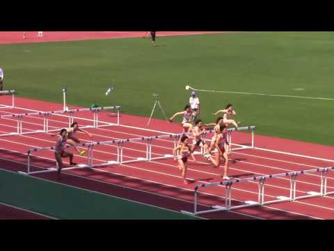 2016 東海学生陸上 女子100mH 決勝